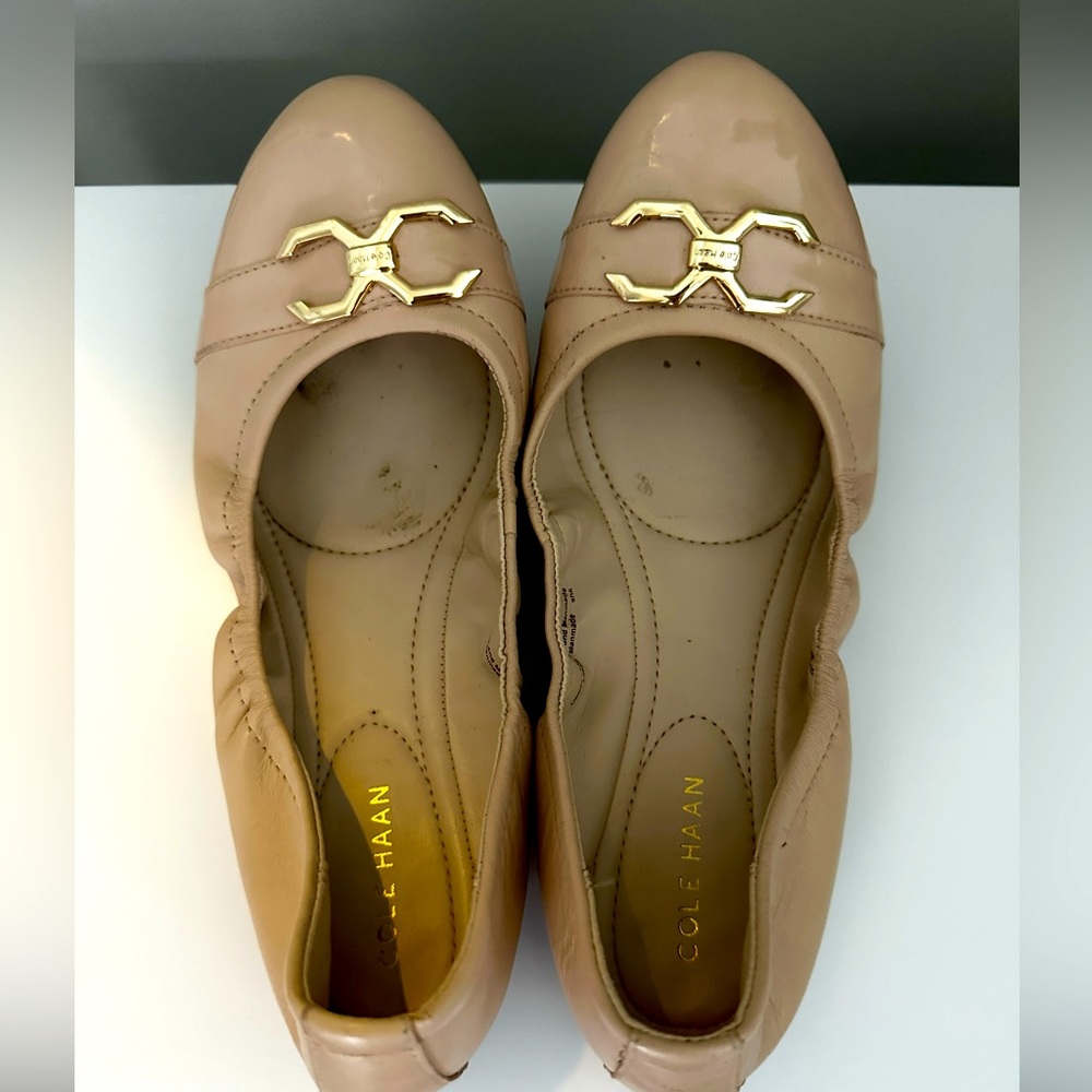 Cole Haan ballet flats nude (size 8.5)